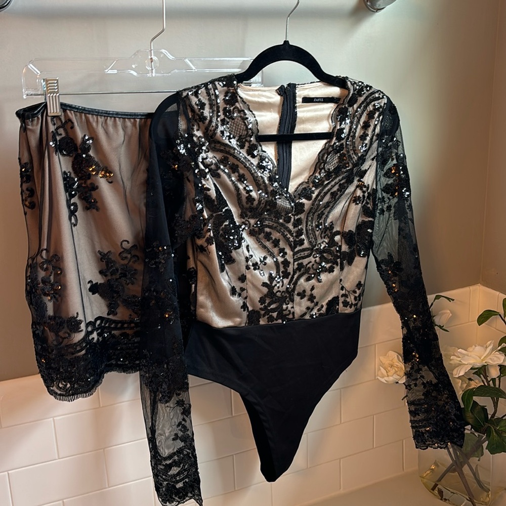 Zaful sequin set